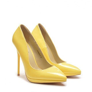Pantofi Yvan Galbeni