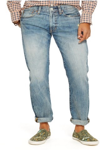 Ralph Lauren Slim-Fit Faded Jean