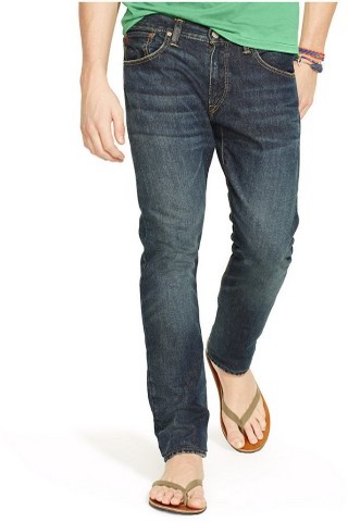 Ralph Lauren Sullivan Slim-Fit Jean bleumarin