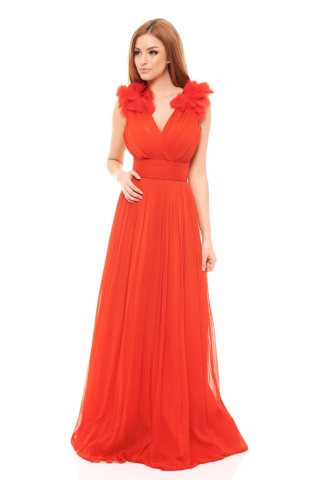 Rochie Ana Radu Testimony Red