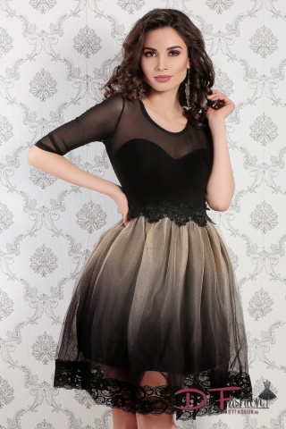 Rochie Beige Degrade