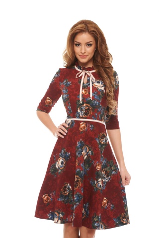 Rochie LaDonna Lady Look Burgundy