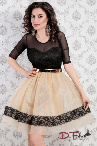 Rochie Reminding Cream