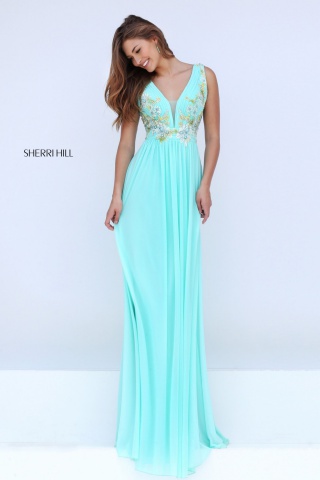 Rochie Sherri Hill 50252 Mint