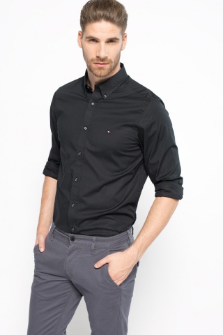 TOMMY HILFIGER - CAMASA negru