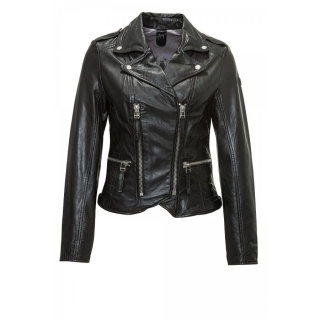 Geaca de Piele Dama Gipsy Neagra Jada LEGV