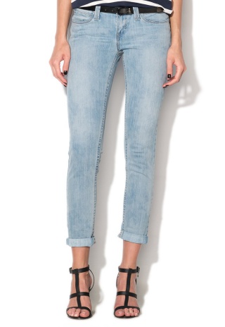 Jeansi skinny demi curve bleu Revel