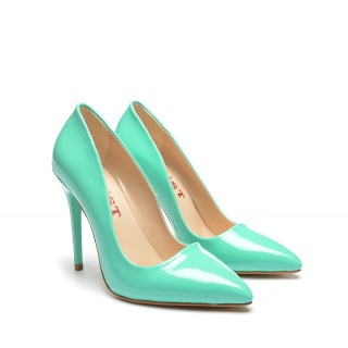 Pantofi Cleo Turcoaz