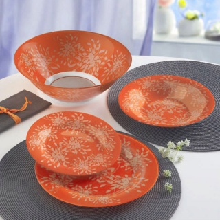 Serviciu de masa Luminarc Trivia Red