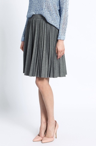 VERO MODA - FUSTA PIXIE gri