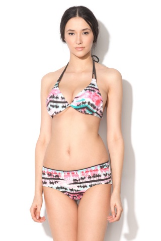 Costum de baie cu imprimeu tropical Pearl