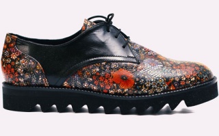PANTOFI DAMA DE PIELE CU FLATFORMA ARNIA