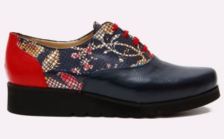 PANTOFI DAMA DE PIELE CU FLATFORMA ROA