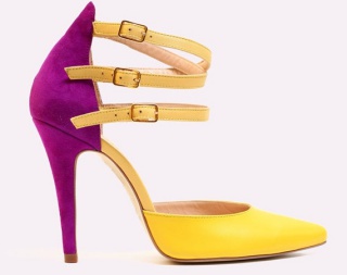 PANTOFI DAMA DE PIELE CU TOC SAMIRA