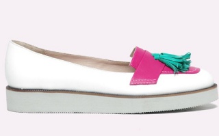 PANTOFI DAMA DIN PIELE CU FLATFORMA KIKI