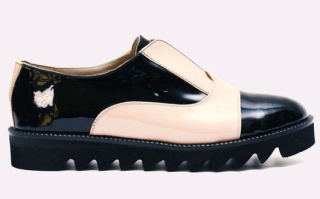 PANTOFI DAMA DIN PIELE CU FLATFORMA OLAFI