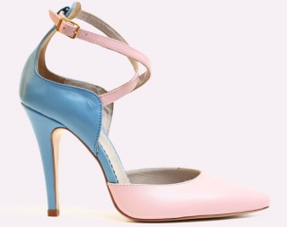 PANTOFI DAMA DIN PIELE CU TOC SHOXI
