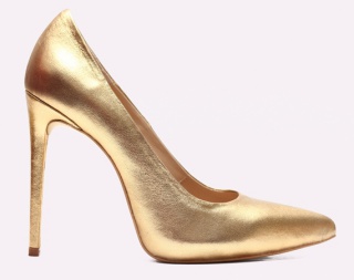 PANTOFI OCAZIE DE DAMA DIN PIELE CU TOC STILETTO BAIO