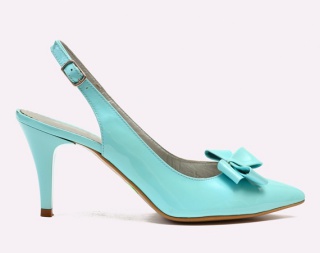 PANTOFI STILETTO DECUPAT DE DAMA DIN PIELE FULK