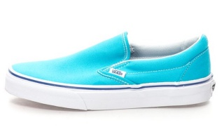 Pantofi slip-on bleu Classic