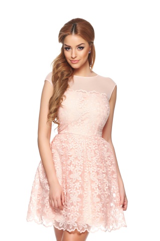 Rochie Fofy Charming Look Peach