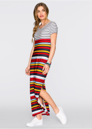 Rochie maxi colorata