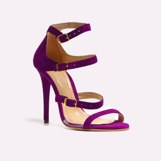 SANDALE DAMA DE PIELE CU TOC FATMA