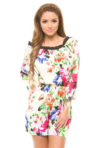 Salopeta Artista Floral Deception Yellow
