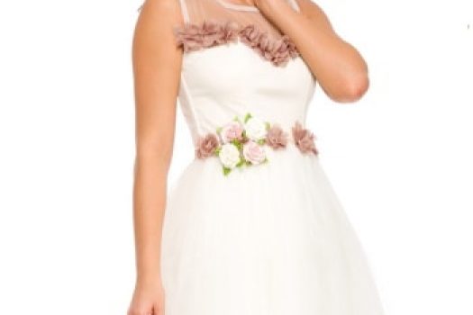 Rochii stil printesa pentru cununie civila vara ߩ modele baby doll cu preturi accesibile