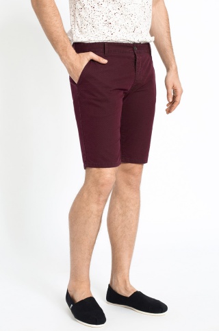 MEDICINE - PANTALONI SCURTI ARTISAN GRENA