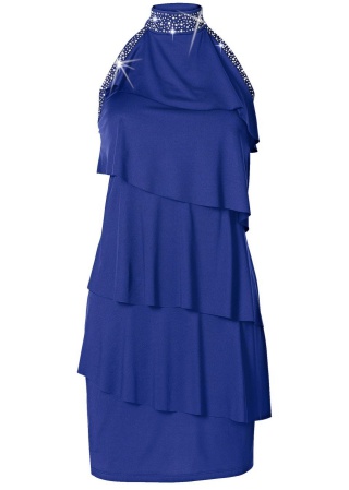 Rochie albastra eleganta