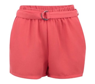 Pantaloni scurti largi rosii ONLY Karin