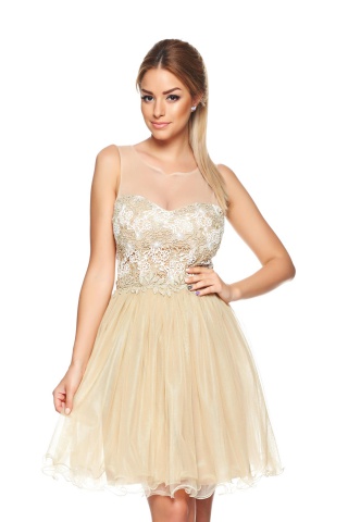 Rochie LaDonna Fashion Flame Gold