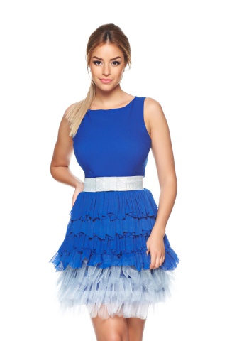 Rochie PrettyGirl Cocktail Party Blue