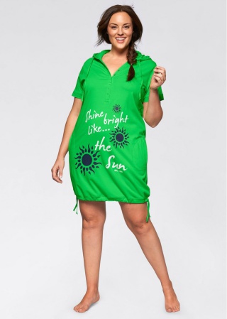 Rochie de plaja verde