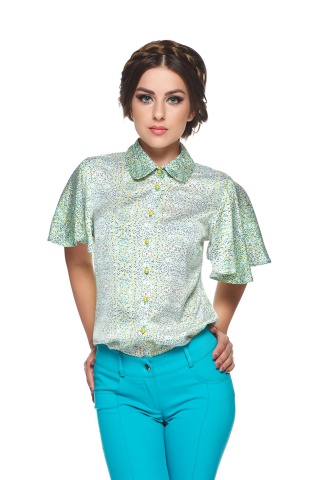 Camasa PrettyGirl Spring Fairy Green