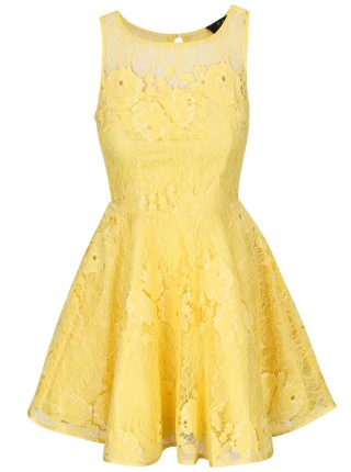 Rochie AX Paris galbena