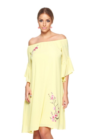 Rochie LaDonna Casual Summer Yellow
