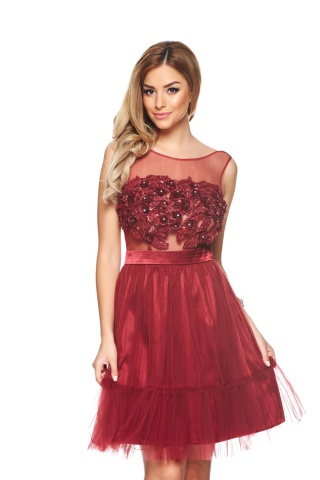 Rochie LaDonna Enchanter Burgundy