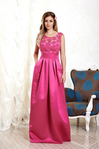 Rochie LaDonna Glamourous Fuchsia