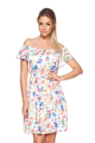Rochie LaDonna True Colors White