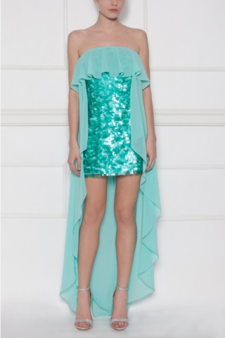 Rochie aqua mini Nissa