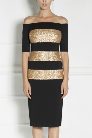 Rochie neagra de seara Nissa
