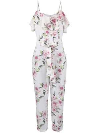 Salopeta cu imprimeu floral Miss Selfridge