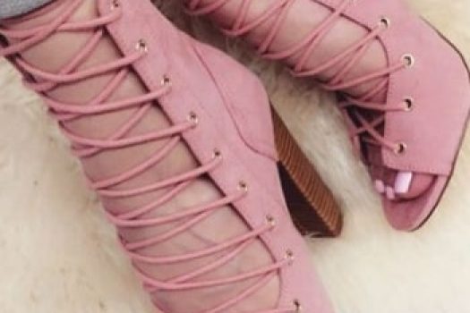 Botine de dama peep toe ieftine pentru vara 2025