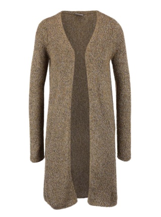 Cardigan lung Vero Moda Jive maro melanj