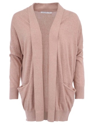 Cardigan maro deschis YAYA