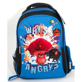 Ghiozdan Angry Birds Albastru