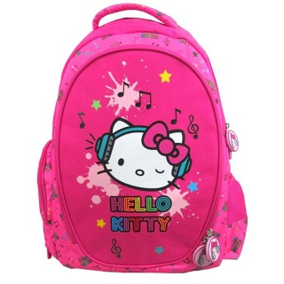 Ghiozdan Hello Kitty roz Music Pigna