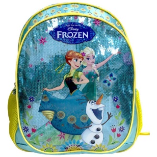 Ghiozdan scolari DACO Frozen verde